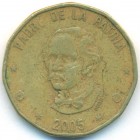 Доминиканская республика, 1 песо 2005 год