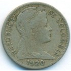 Колумбия, 1 сентаво 1920 год