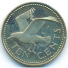 Барбадос, 10 центов 1977 год (PROOF)