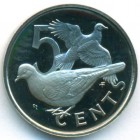 Британские Виргинские острова, 5 центов 1977 год (PROOF)
