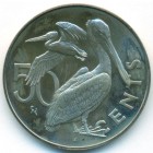Британские Виргинские острова, 50 центов 1973 год (PROOF)