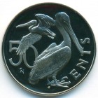 Британские Виргинские острова, 50 центов 1977 год (PROOF)