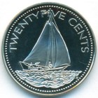 Багамские острова, 25 центов 1976 год (PROOF)