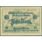 Германия, 10 марок 1919 год НОТГЕЛЬД