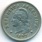 Аргентина, 10 сентаво 1897 год