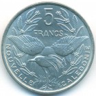 Новая Каледония, 5 франков 1952 год (UNC)