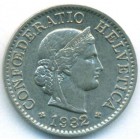 Швейцария, 5 раппенов 1932 год (AU)