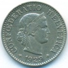 Швейцария, 5 раппенов 1929 год