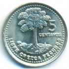 Гватемала, 5 сентаво 1993 год (UNC)