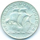 Португалия, 2-1/2 эскудо 1951 год (UNC)
