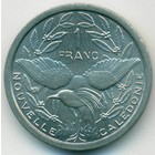 Новая Каледония, 1 франк 1977 год (UNC)