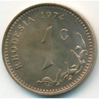 Родезия, 1 цент 1974 год (UNC)