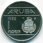 Аруба, 1 флорин 1988 год (UNC)