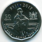 Фиджи, 50 центов 2017 год (UNC)