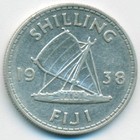 Фиджи, 1 шиллинг 1938 год