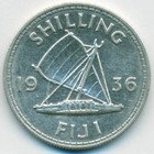 Фиджи, 1 шиллинг 1936 год