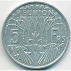 Реюньон, 5 франков 1970 год