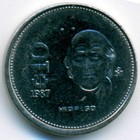 Мексика, 10 песо 1987 год (AU)