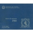 Италия, 1980 год (UNC)