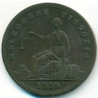 Австралия, 1 пенни 1860 год ТОКЕН