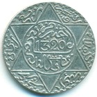 Марокко, 2-1/2 дирхамa 1902 год