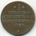 Герцогство Шлезвиг-Гольштейн, 1 дрейлинг 1787 год