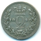 Великобритания, 2 пенса 1840 год