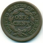 CША, 1 цент 1847 год