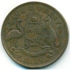 Австралия, 1 пенни 1859 год ТОКЕН