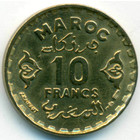 Марокко, 10 франков 1952 год
