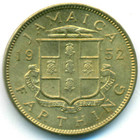 Ямайка, 1 фартинг 1952 год (UNC)
