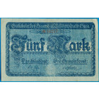 Германия, 5 марок 1919 год НОТГЕЛЬД