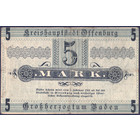 Германия, 5 марок 1918 год НОТГЕЛЬД