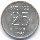 Швеция, 25 эре 1961 год (AU)