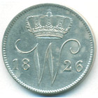 Нидерланды, 25 центов 1826 год