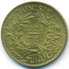 Тунис, 1 франк 1921 год (UNC)