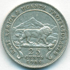 Британская Восточная Африка и Уганда, 25 центов 1906 год
