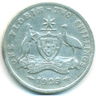 Австралия, 1 флорин 1923 год