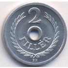 Венгрия, 2 филлера 1957 год (UNC)