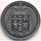 Новая Зеландия, 1 доллар 1975 год (UNC)