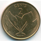 Кирибати, 2 цента 1979 год (UNC)
