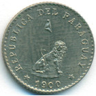 Парагвай, 10 сентаво 1900 год (AU)
