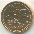 Канада, 1 цент 1982 год (UNC)