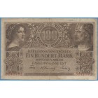 Германская оккупация Литвы (Ковно), 100 марок 1918 год