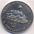 Куба, 1 песо 1983 год (UNC)