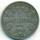 Южная Африка, 1 шиллинг 1894 год