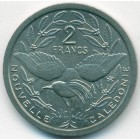Новая Каледония, 2 франка 1977 год (UNC)