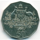 Австралия, 50 центов 2001 год