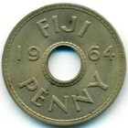 Фиджи, 1 пенни 1964 год (AU)