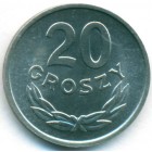 Польша, 20 грошей 1963 год (UNC)